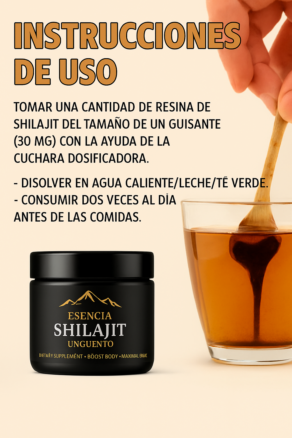 100% Shilajit puro 💎 Fuente de energía vital del Himalaya